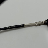 عینک بلوکات کروم هارتز کلاب مستر مشکی نقره ای Chrome Hearts 9217 - کیفیت مستر
