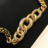 دستبند زنانه جواهری طرح کارتیر Cartier نگین کاری شده فری سایز Freesize رنگ ثابت کد zsm (پس کرایه)