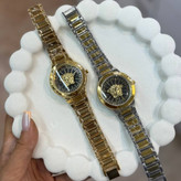 ساعت مچی استیل مردانه طرح ورساچ Versace تنوع رنگ رنگ ثابت کد sm (پس کرایه)