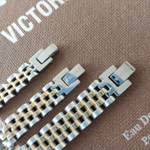دستبند استیل مردانه طرح رولکس ROLEX تنوع رنگ و طرح رنگ ثابت کد as