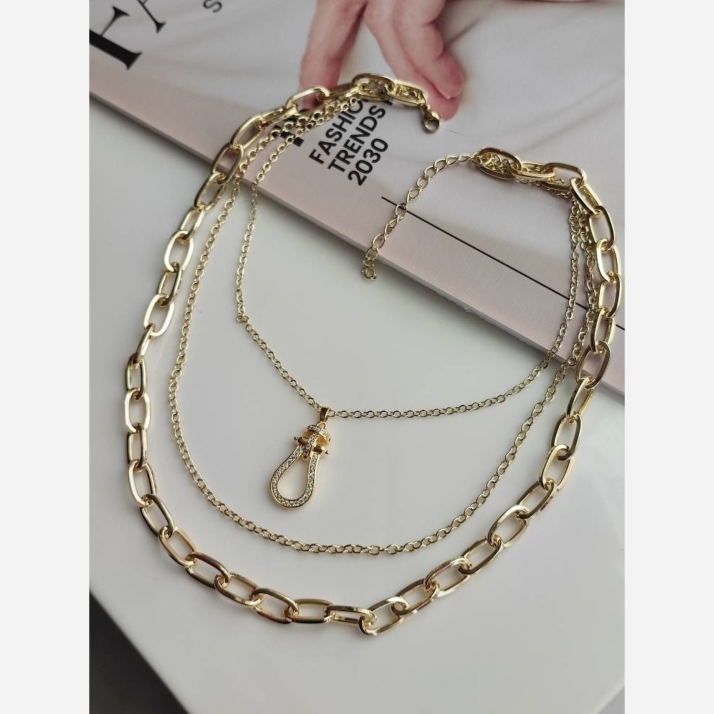 گردنبند سه لاین 7108253641