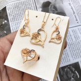 سرویس زنانه و دخترانه طرح طلا باکیفیت بالا ارسال رایگان