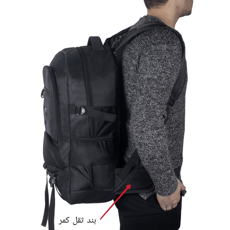 کوله پشتی کوهنوردی پک 5 عددی 55 لیتری مدل Koo7-ANT