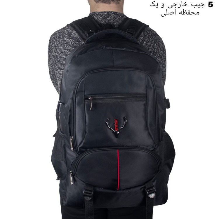 کوله پشتی کوهنوردی پک 5 عددی 55 لیتری مدل Koo7-ANT