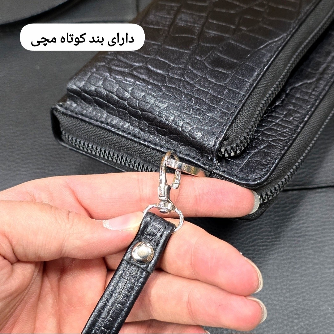 کیف دستی دوشی(شوزبگ) چرم طبیعی کد 3248