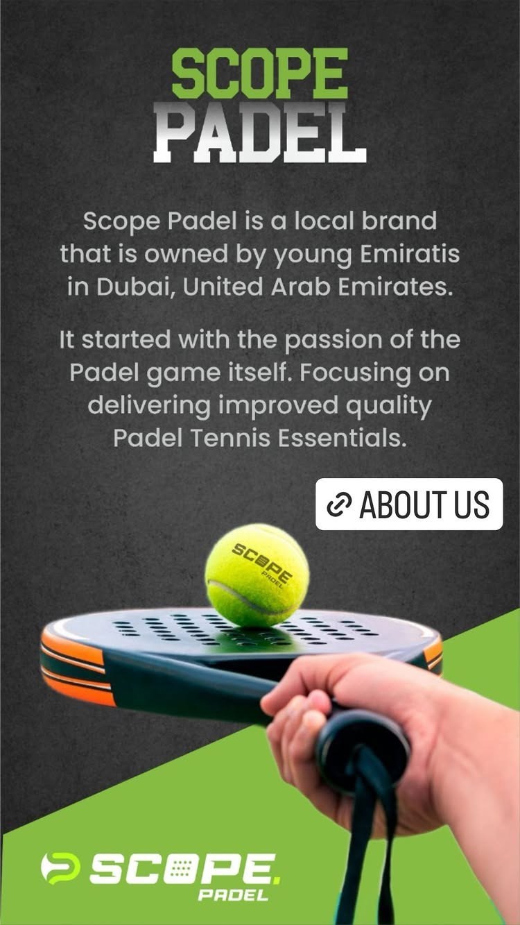 توپ پدل (تنیس پدل، اسکواش) Scope Padel قوطی 3 عددی اورجینال