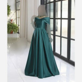 ماکسی مجلسی ساتن آمریکایی و تور نگیندوبی سایز 38 تا 50
