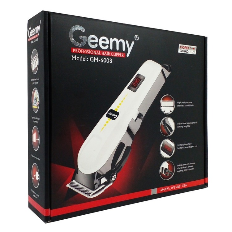 ماشین اصلاح حجم زن سر و صورت جیمی GM-6008 ورژن جدید 6008 پک 5 عددی ( گناوه مارکت )