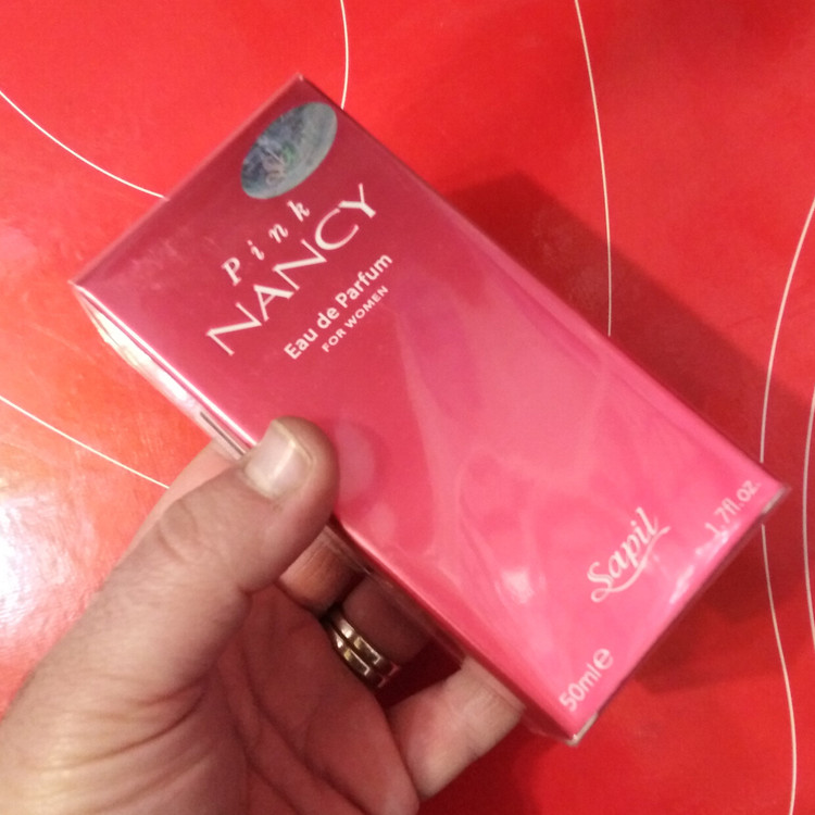 ادکلن نانسی صورتی سپیل اصلی SAPIL NANCY عطر