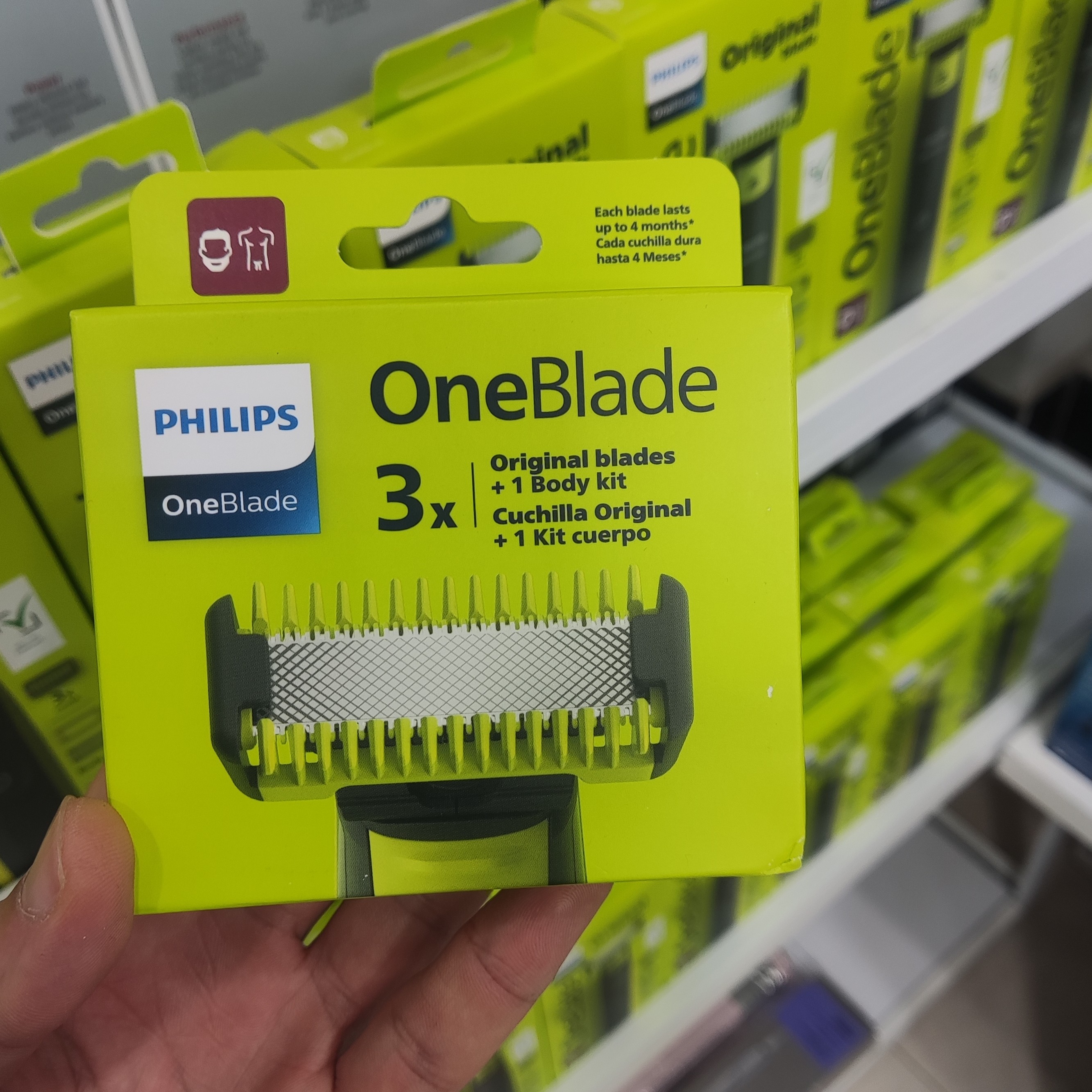 تیغ یدک وان بلید فیلیپس one blade PHILIPS اصلی و اورجینال
