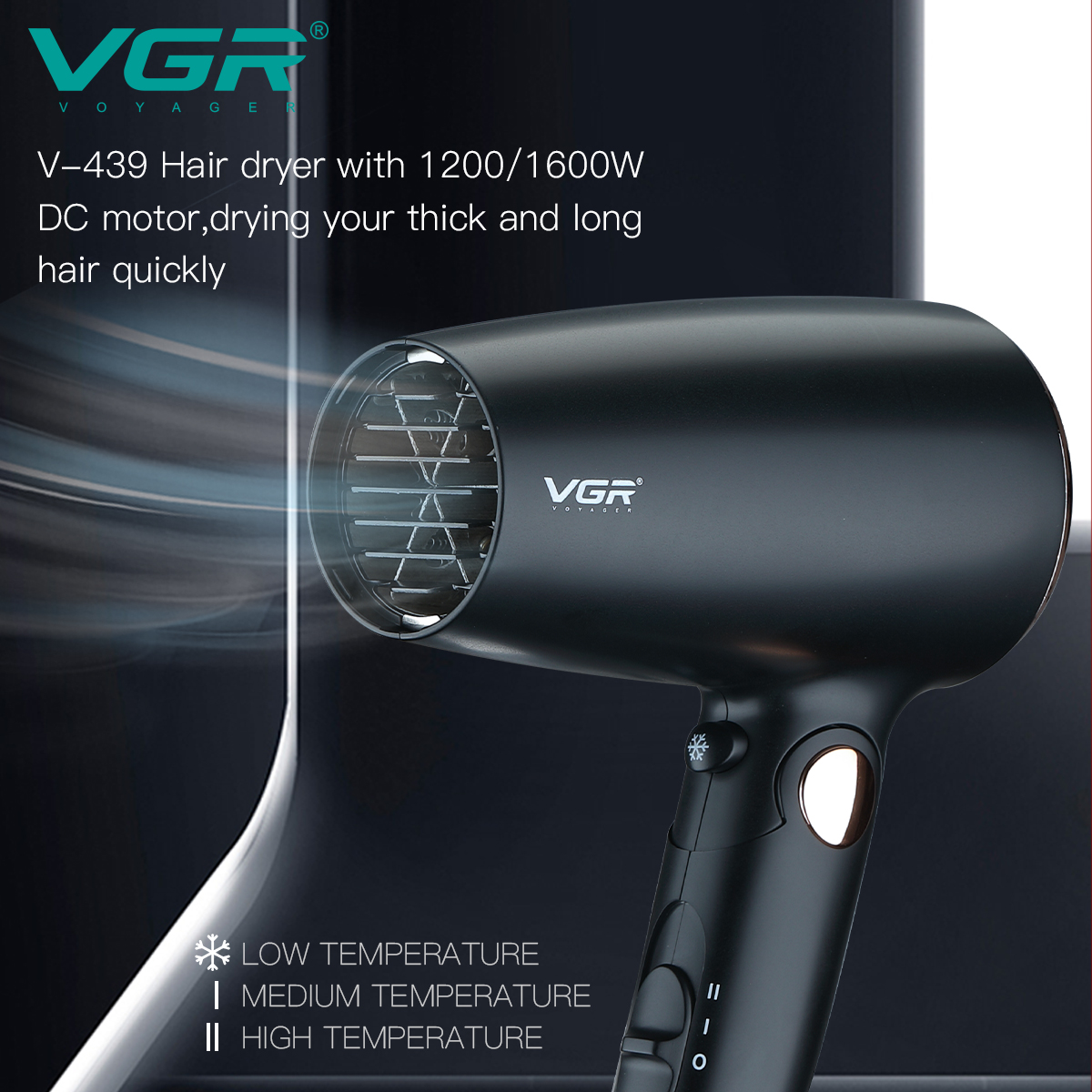 سشوار مسافرتی VGR مدل V-439