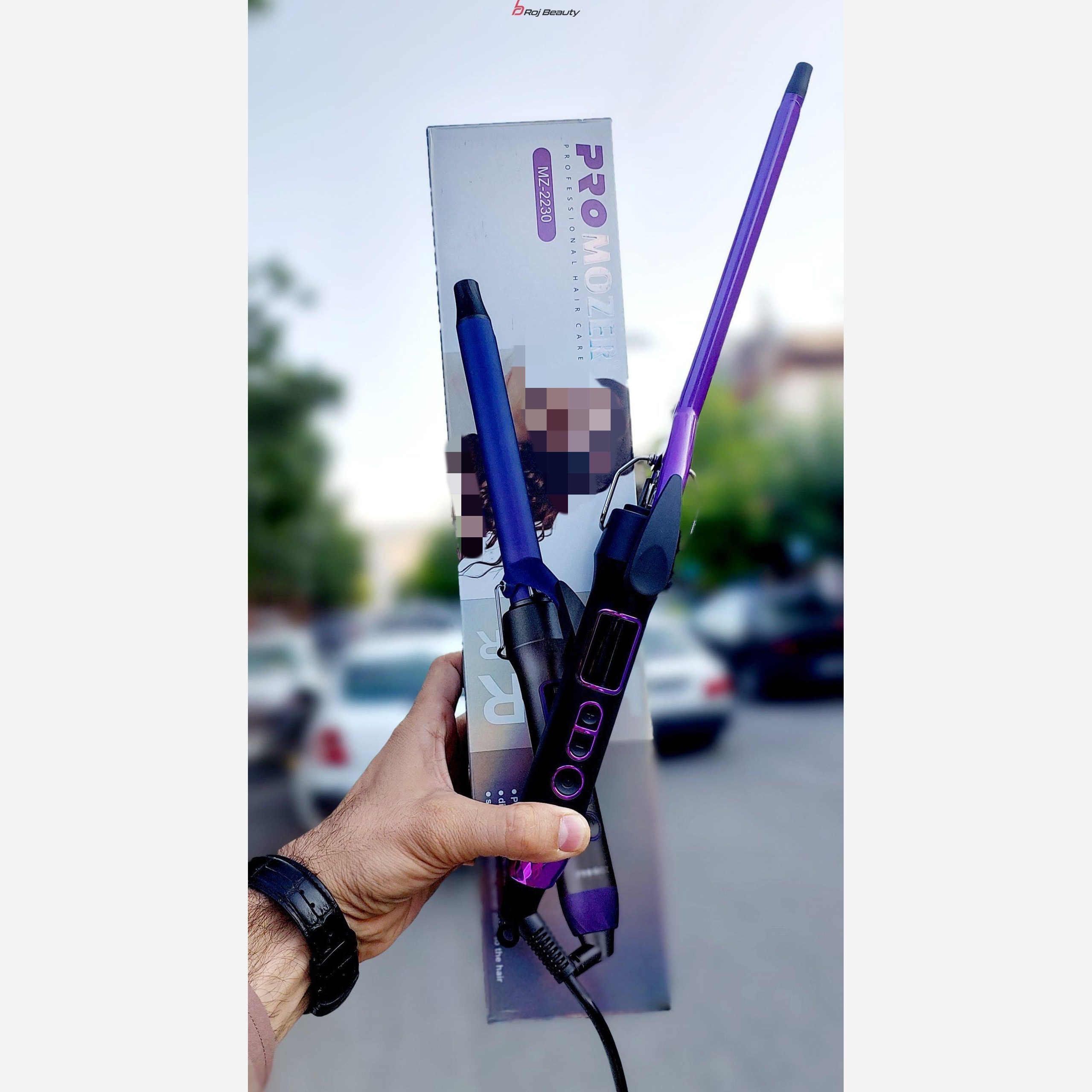 فر کننده مو پروموزر مدل MZ-2230 سایز 9 میل(فروش قسطی پنج ماهه)