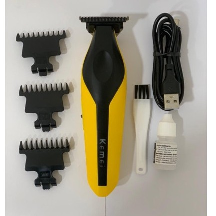 ماشین اصلاح خط زن و صفر زن موی سر و صورت شارژی کیمی مدل km-1688.