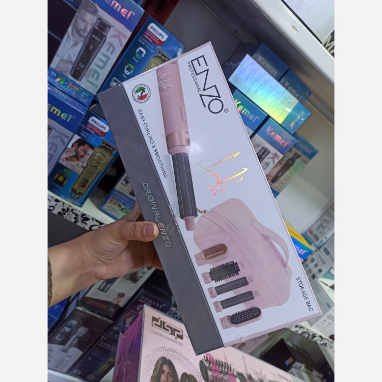 سشوار انزو ایرپ یارا مدل EN-4142B ENZO PROFESSIONAL SALON ITALY 4142B دستگاه کاملا هوشمند داری سیستم ایونیک
