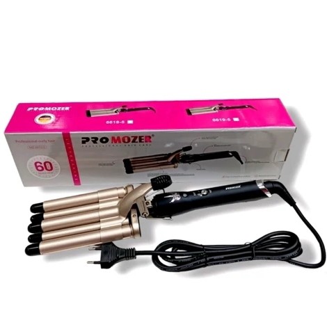 دستگاه فرکننده مارک موزر آلمان PRO MOZER 66185 حالت دادن مو در سی ثانیه روکش نانو ضد اسیب رساندن به مو دارای دو درج