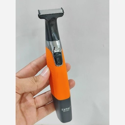 ژیلت برقی بادی گروم کیمی اصلی تک کاره مناسب برای صورت و بدن صفر زنی در حد ژیلت کاملا شد آب دارای گواهی همراه 4 شانه و س