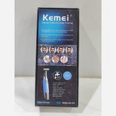 ژیلت برقی بادی گروم کیمی اصلی تک کاره مناسب برای صورت و بدن صفر زنی در حد ژیلت کاملا شد آب دارای گواهی همراه 4 شانه و س