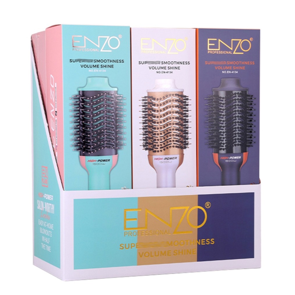 سشوار برسی اصلی مارک انزو Enzo Thermal Styling Brush
