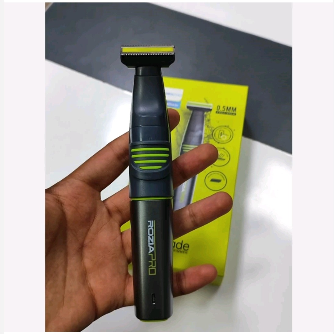 بادیگروم و ژیلت برقی مارک اصلی روزیا ساخت ایتالیا