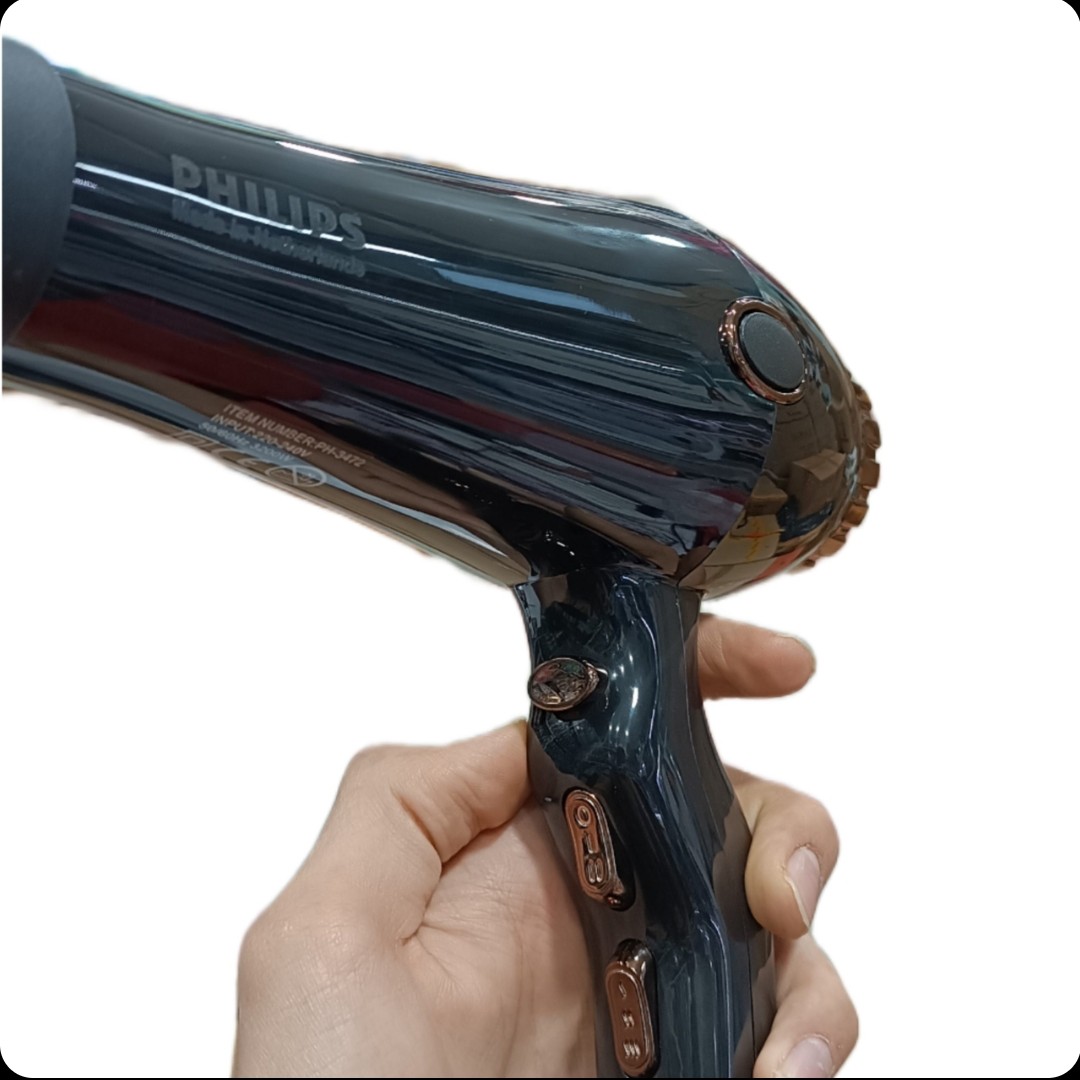 سشوار سالنی فیلیپس مدل PH-3472 موتور 21 سالنی اصلی