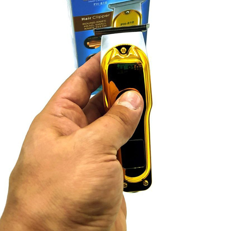 ماشین خط زن و صفر زن صورت و بدن فیلیپس PH-810 باتری لیتیوم رنگ طلایی