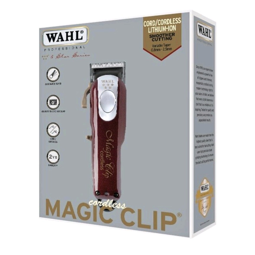 ماشین اصلاح وال مجیک کلیپ Wahl Magic Clip سفارش اروپا روی تیغه USA حک شده