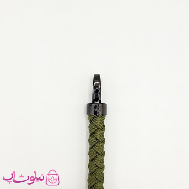 دستبند امگا کنفی مردانه سبز قفل مشکی کیفیت مستر