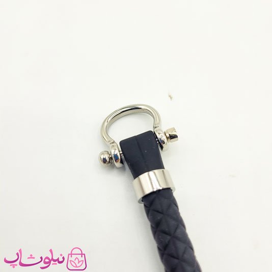 دستبند امگا مردانه رابر مشکی