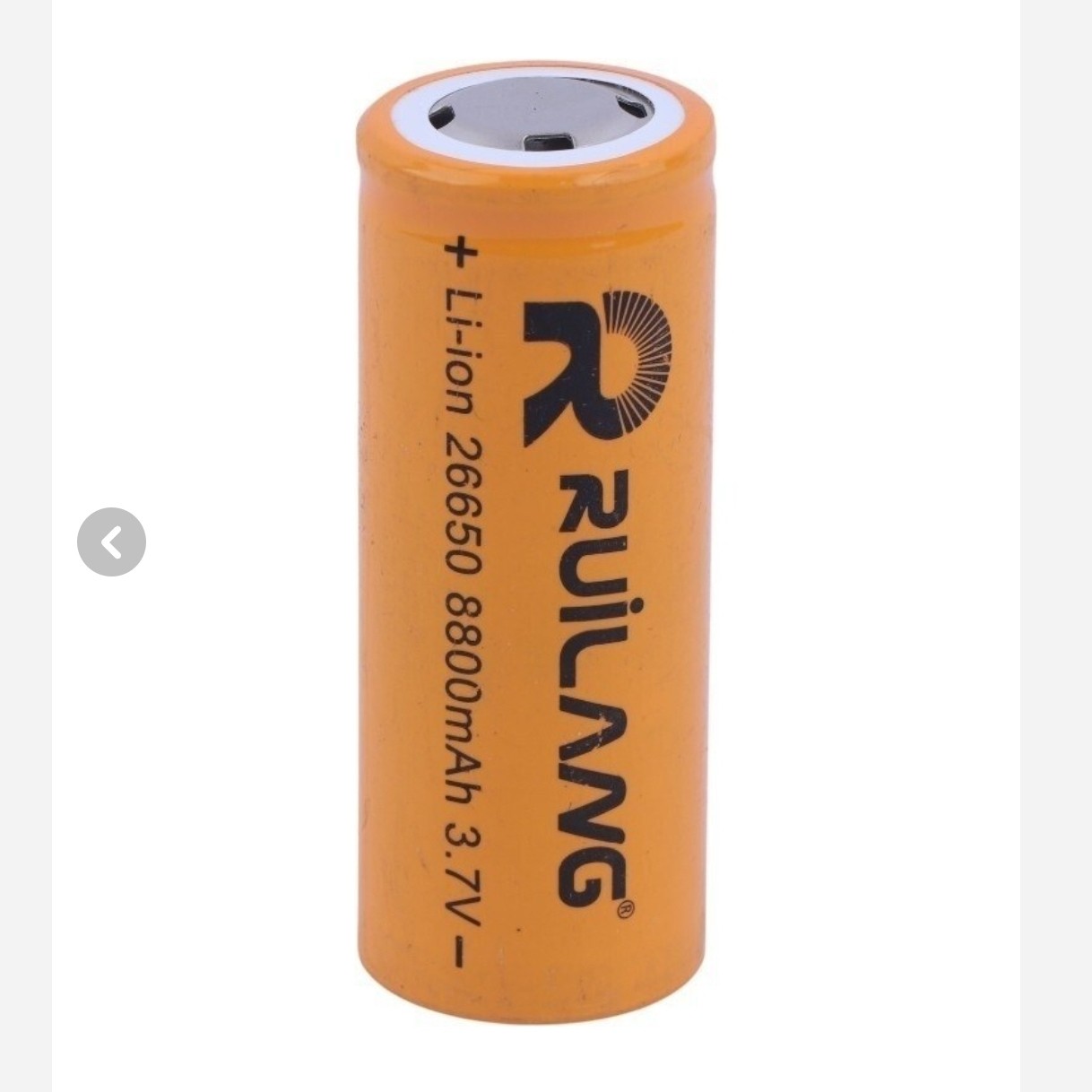 باتری لیتیومی شارژی چراغ قوه دستی 8800 میلی آمپر ( پک 17 عددی ) ( گناوه مارکت )1