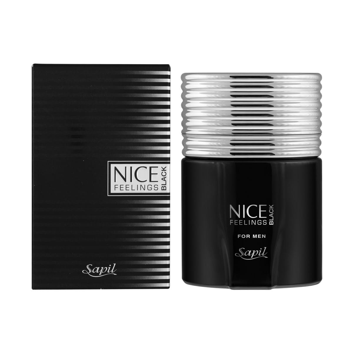 عطر مردانه ساپیل نایس فیلینگز بلک Sapil nice Feelings Black