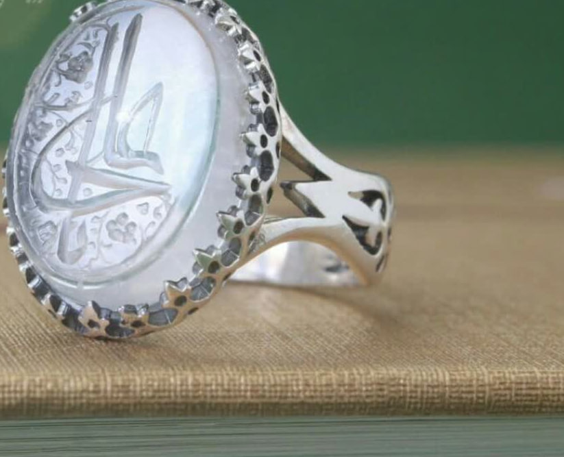 انگشتر درنجف یاعلی علیه السلام رکاب آلیاژی باکیفیت کد 3730