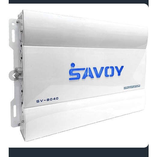 آمپلی فایر 4 کانال ساووی مدل SV-8040 | سری حرفه ای