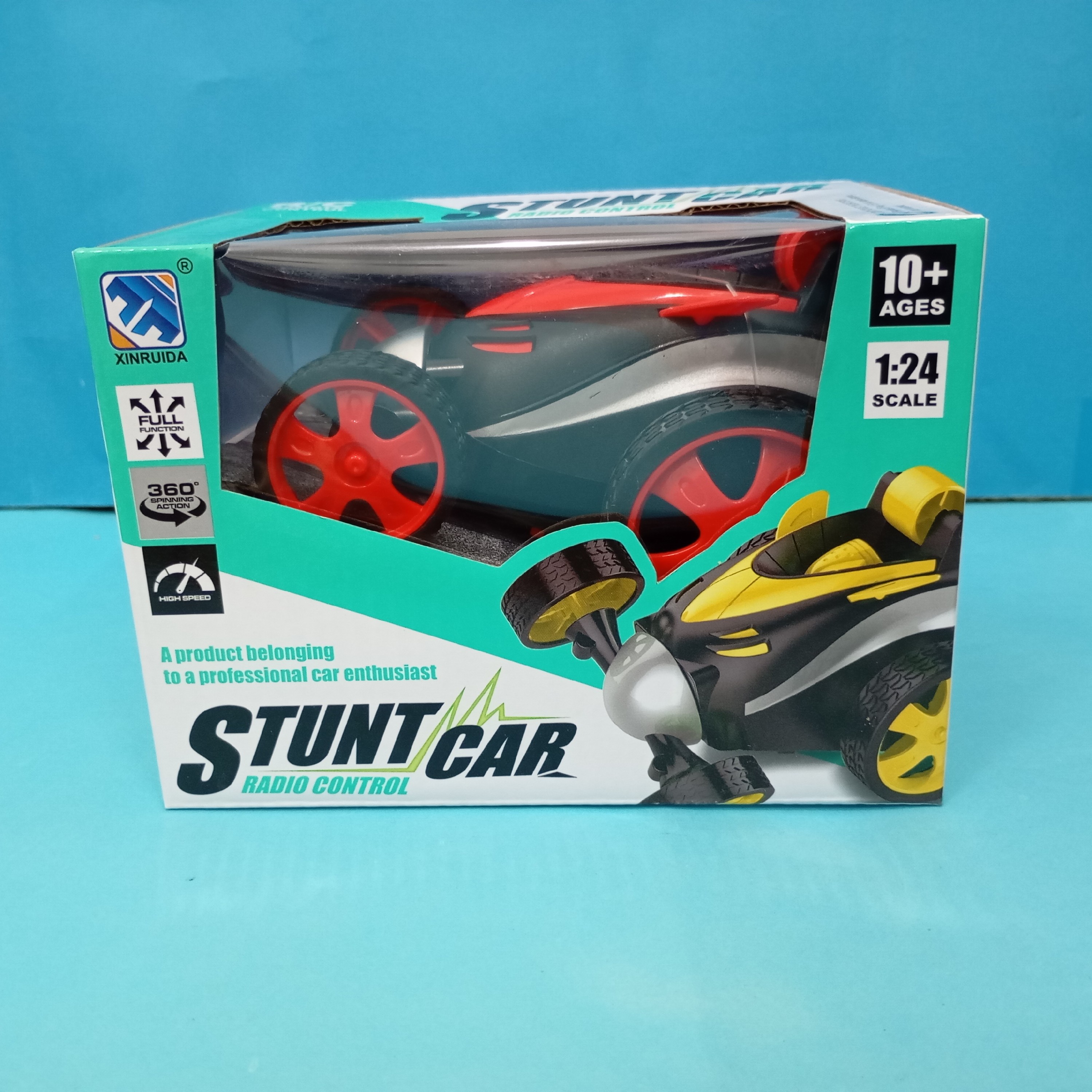 ماشین دیوانه کنترلی چهار کانال شارژی اصلی چرخشی سیسمونی کادویی