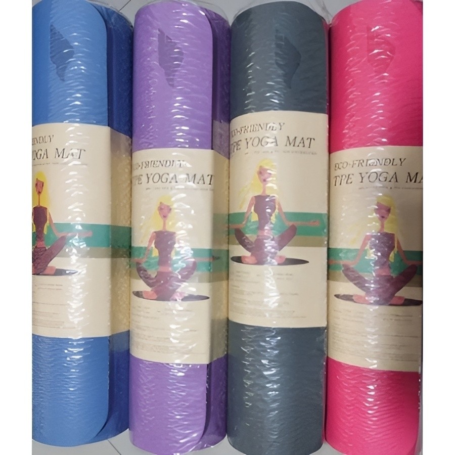 مت یوگا اورجینال 6 و 8 میل TPE کاور دار مارک EAGLE (ارسال رایگان و خرید قسطی)