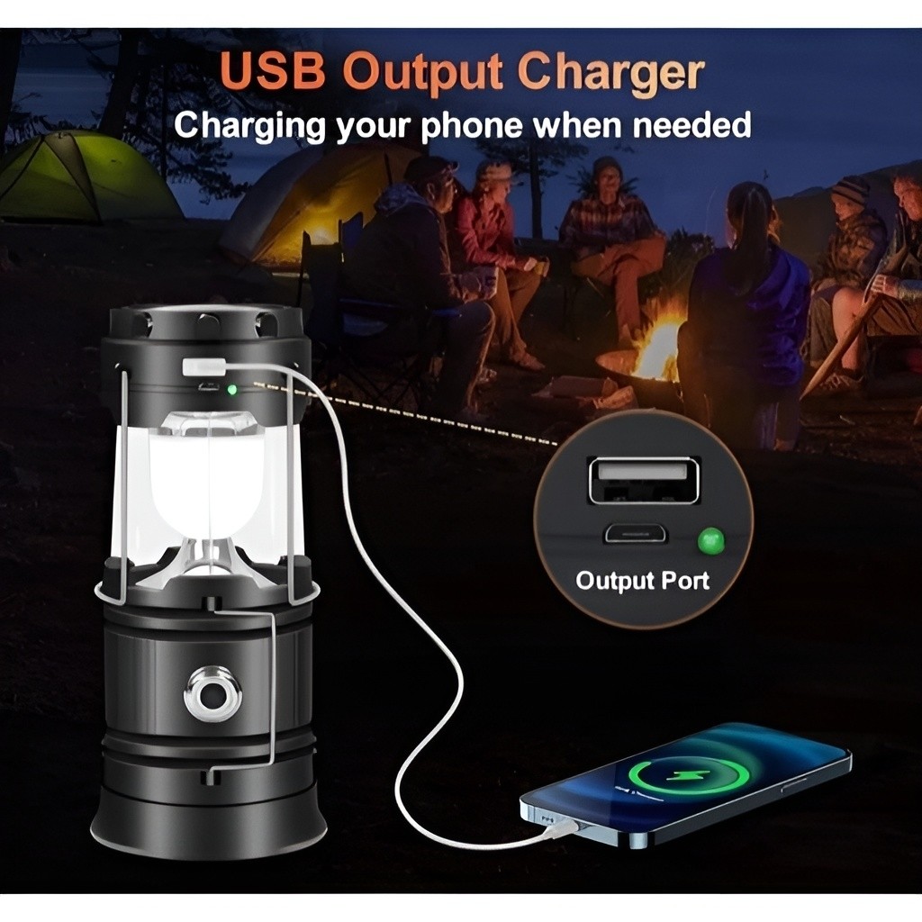 چراغ فانوس وارداتی اصلی چند کاره شارژی اعلا