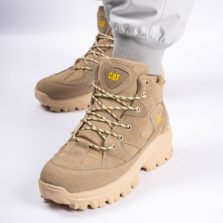 کفش کوهنوردی کرم ( باکیفیت )