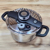 زودپز دوقلو استیل ویتارا 12 لیتری با ضمانت و ارسال رایگان
