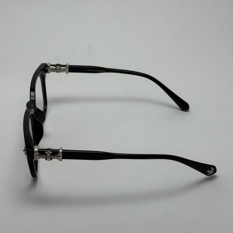 عینک بلوکات کروم هارتز مشکی نقره ای Chrome Hearts 2273 با پک کامل کروم هارتز - کیفیت مستر (ارسال رایگان)