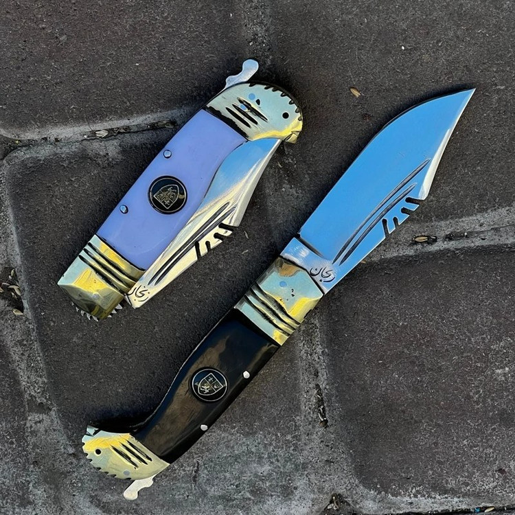 چاقو جیبی 7 دنده زنجان سیاوش بیات عمده