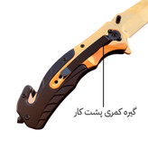 چاقوی جیبی f90 طلایی بوکر اصلی با جعبه