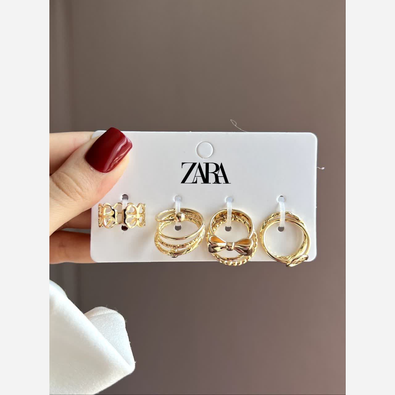 پک انگشتر اقتصادی و کاربردی Zara گالری هیما