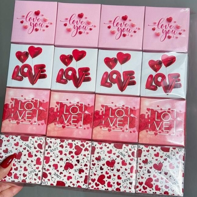 جعبه کادو طرح عاشقانه