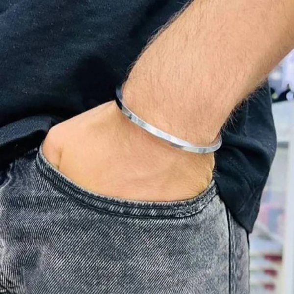دستبند بنگل پیچ مردانه