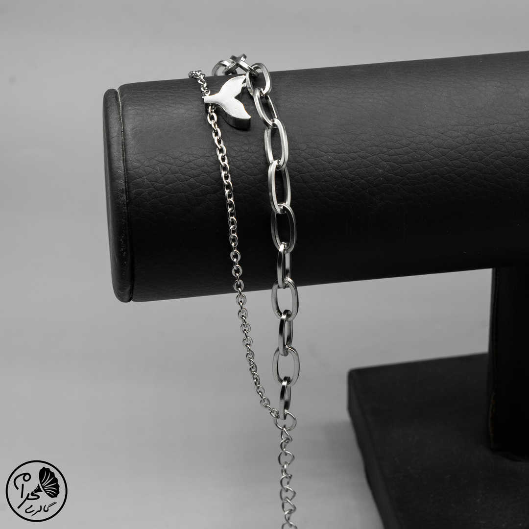 دستبند دولاین بیضی درشت دم وال